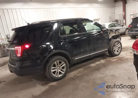 2018 Ford Explorer Xlt z USA, uszkodzony, nr VIN 1FM5K8D87JGC82785